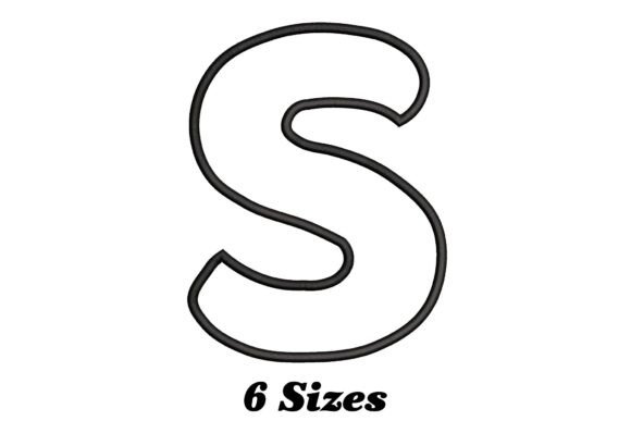 Alphabet Letter S Outline: A Stylish Touch for Gifts