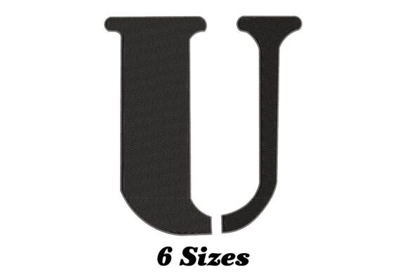 Alphabet Letter U: A Stylish Addition for Embroidery Projects