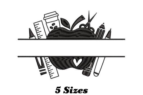 Charming Teacher Split Name Frame Design