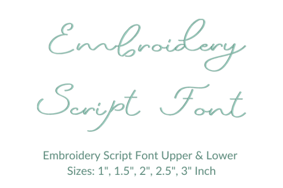 Explore Suite Font for Festive Embroidery Projects