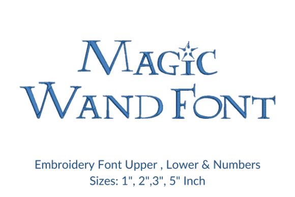 Exploring Magic Wand Fonts Embroidery Design