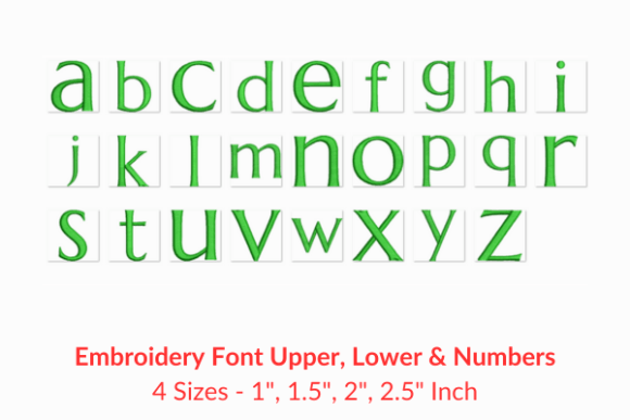 Marcellus Fonts: A Versatile Embroidery Design