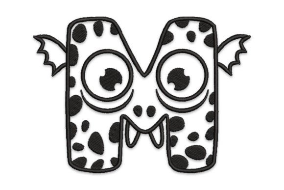 Review: Monster Alphabet Letter M for Sweatshirts