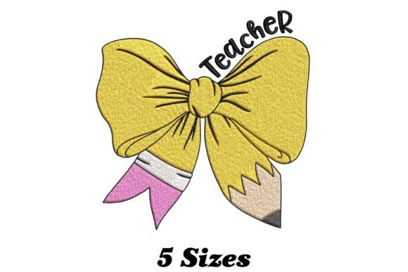 Teacher Pencil Bow: A Charming Addition for Holiday Gifts